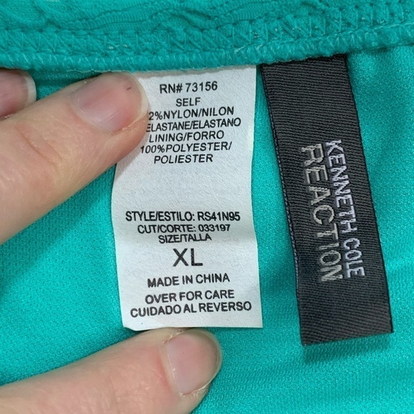 NWT Kenneth Cole Reaction Teal Bikini Bottom - Picture 6 of 8
